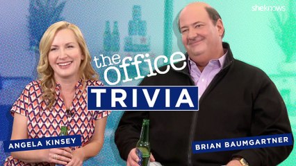Angela Kinsey and Brian Baumgartner Play "The Office" Trivia!