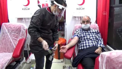 Muş'ta kan bağışı kampanyasına destek