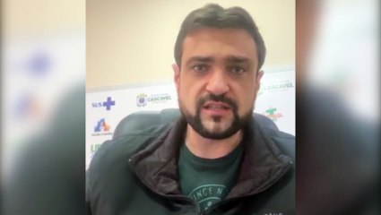 Secretário de Saúde faz pronunciamento e pede a população para que se proteja