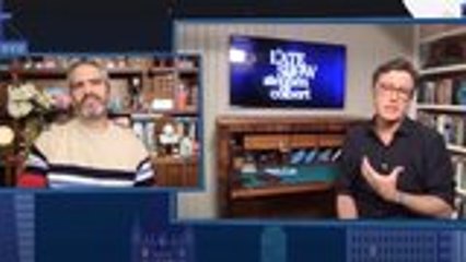 Stephen Colbert Remembers Emotional Interview With Anderson Cooper | THR News
