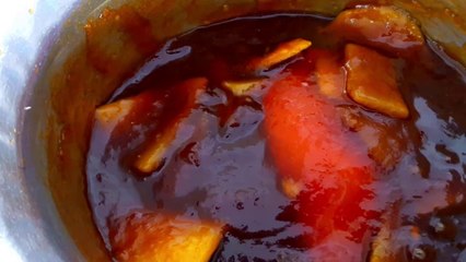आम का खट्टा मीठा अचार / Mango Pickle Recipe | গুড় আমের আচার