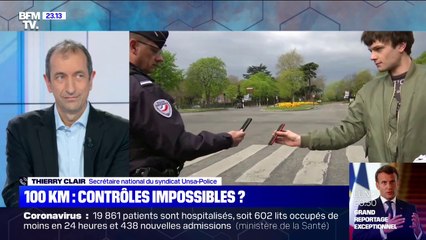 Limite de 100km: "Les policiers ne sont pas là pour contrôler au kilomètre près", selon Thierry Clair (Unsa-Police)