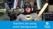 How Zoom Backgrounds are Transforming Lessons for Teachers and Kids