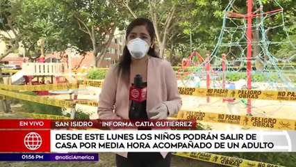 Edición Mediodía: Desde este lunes 18 los niños podrás salir de casa por media hora