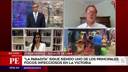 Primera Edición: Entrevista a Muñoz sobre traslado de comerciantes de La Paradita