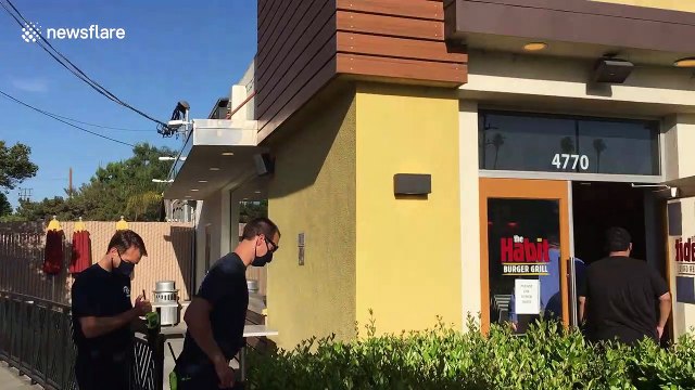 'Lunch Anyone?' California business ignoring governor's stay at home orders