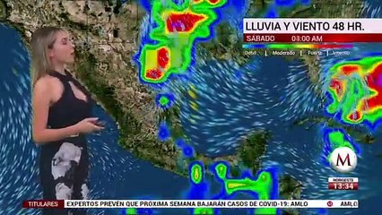 Jessica de Luna nos da el pronóstico del tiempo para este viernes 15 de mayo