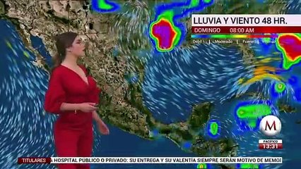 Pamela Longoria nos da el pronóstico del tiempo para este viernes 15 de mayo