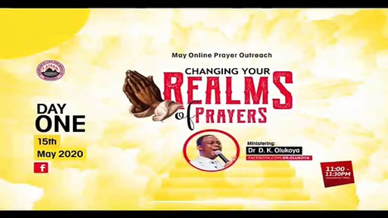 May 2020,Mid Month Prayer Rain With DR. DANIEL K. OLUKOYA || DAY 1