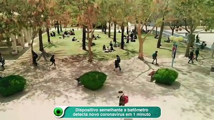 Dispositivo semelhante a bafômetro detecta novo coronavírus em 1 minuto