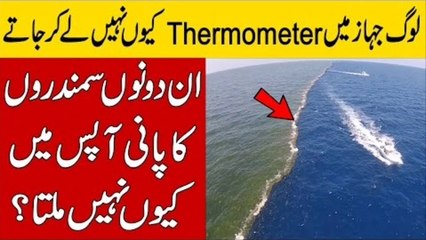 2 Samndro Ka Pani Apas men Kiun Nahi Milta | Top 15 Amazing and Intresting Fact Urdu Hindi