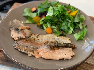 Trucha a las finas hierbas - Deliciosa receta de pescado