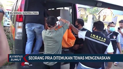 Seorang Pria Ditemukan Tewas Mengenaskan
