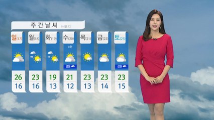 [날씨] 오늘 종일 흐림...낮 초여름 더위 / YTN
