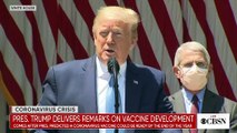 Trump announces leaders for -Operation Warp Speed- to find a coronavirus vaccine