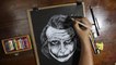 Joker creaon pencil drawing || DIY || Draw #withme #pinakikundu