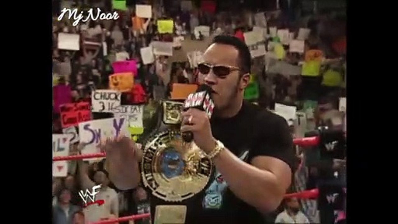 WWE - The Rock vs Stone Cold Steve Austin The Wrestlemania Rivalry Part 1/3