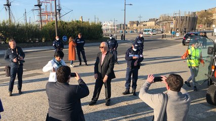 Ouverture de la plage à Saint-Malo