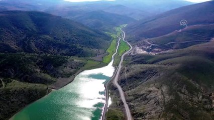 Ormanda yalnız yaşayan çobanın yüzü baharın gelişiyle güldü
