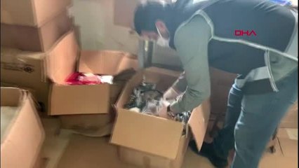 İSTANBUL-KADIKÖY'DE SAHTE İLAÇ OPERASYONU KAMERADA