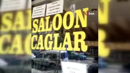 İstanbul'da kurallara uymayan berberler mühürlendi