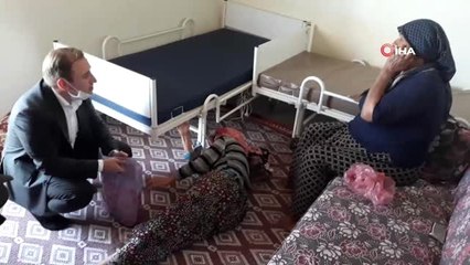 Kaymakam Mutlu'dan 30 bedensel engelliye hasta yatağı