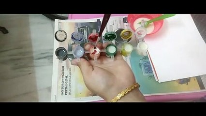 How to make Paint Colours At Home / 3 Home made Paint By Wihu Family