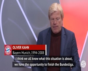 Bayern legend Kahn 'not enthusiastic' about Bundesliga return