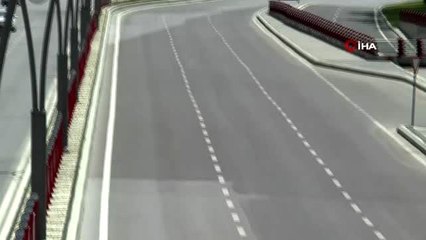 Kısıtlamanın ilk günü Kayseri'de caddeler boş kaldı