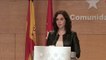 Rueda de prensa de la presidenta de la Comunidad de Madrid, Isabel Díaz Ayuso.