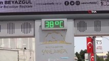 Şanlıurfa'da sıcak hava etkili oluyor... Termometreler 38 dereceyi gösterdi