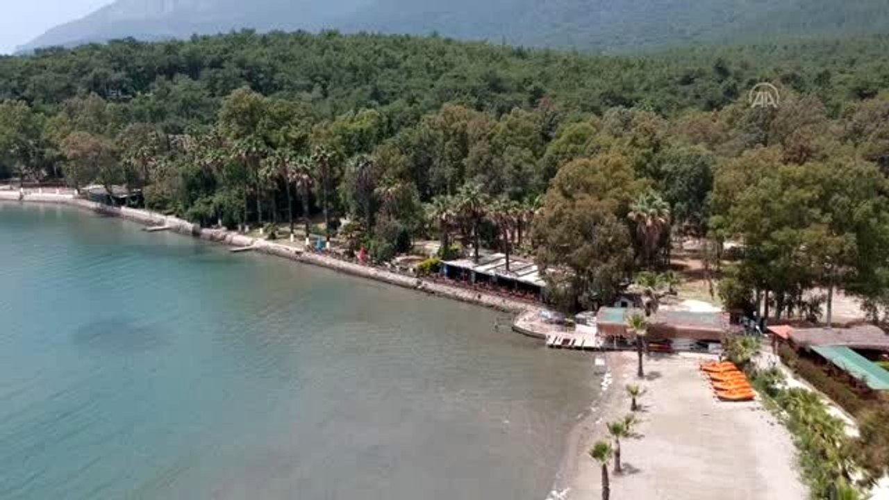 (DRONE) Akyaka'da sessizlik hakim