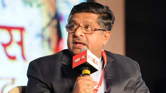 E-Agenda: Ravi Shankar says opposition concerned about cash