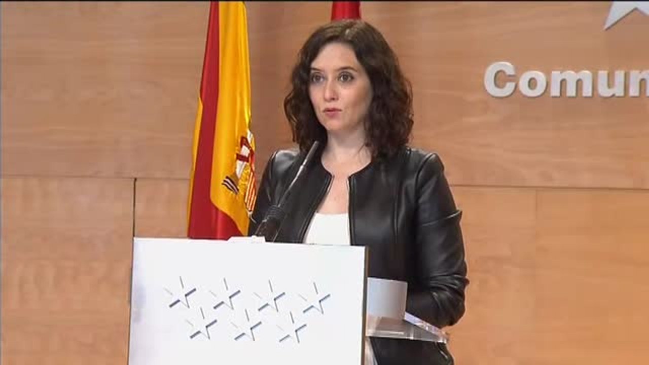 Ayuso asegura que "los madrileños son rehenes de un Gobierno que les va a llevar a la ruina"