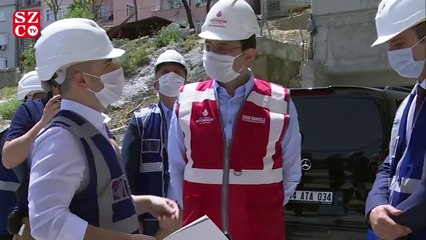 İmamoğlu, Beyoğlu KİPTAŞ konutlarını denetledi