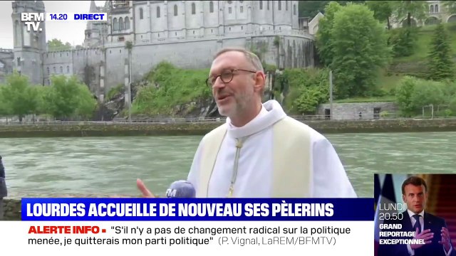 Déconfinement: Lourdes accueille de nouveau ses pèlerins
