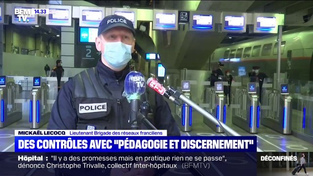 Déconfinement: des contrôles policiers avec pédagogie et discernement
