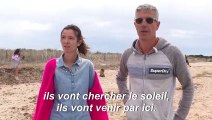 Déconfinement: premier jour de réouverture pour la plage de Hyères