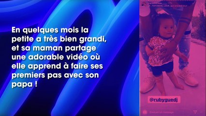 Carla Moreau et Kevin Guedj  ils partagent une vidéo adorable de leur petite Ruby