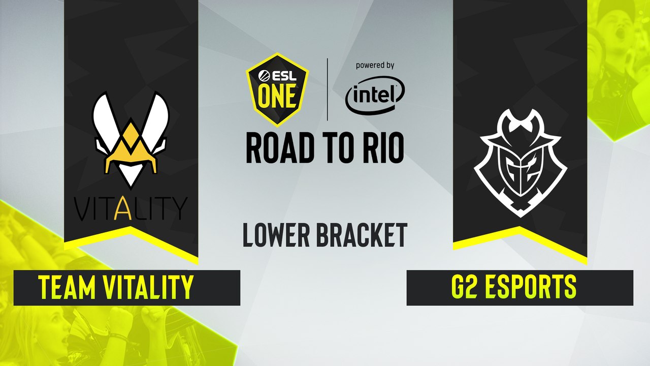 CSGO - G2 Esports vs. Team Vitality [Dust2] Map 3 - ESL One Road to Rio - Lower Bracket Final - EU