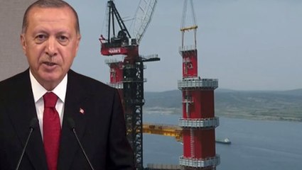 Son dakika: Cumhurbaşkanı Erdoğan Çanakkale Köprüsü'nün törenine katıldı! 1,5 saatlik yol 6 dakikaya inecek