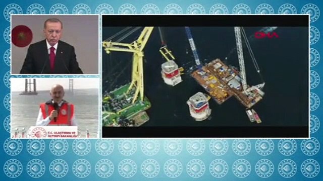 Erdoğan: 1.5 saat süren yolculuk 6 dakikaya inecek