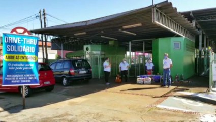 Drive-Thru Solidário será realizado todos os sábados no antigo Terminal Oeste