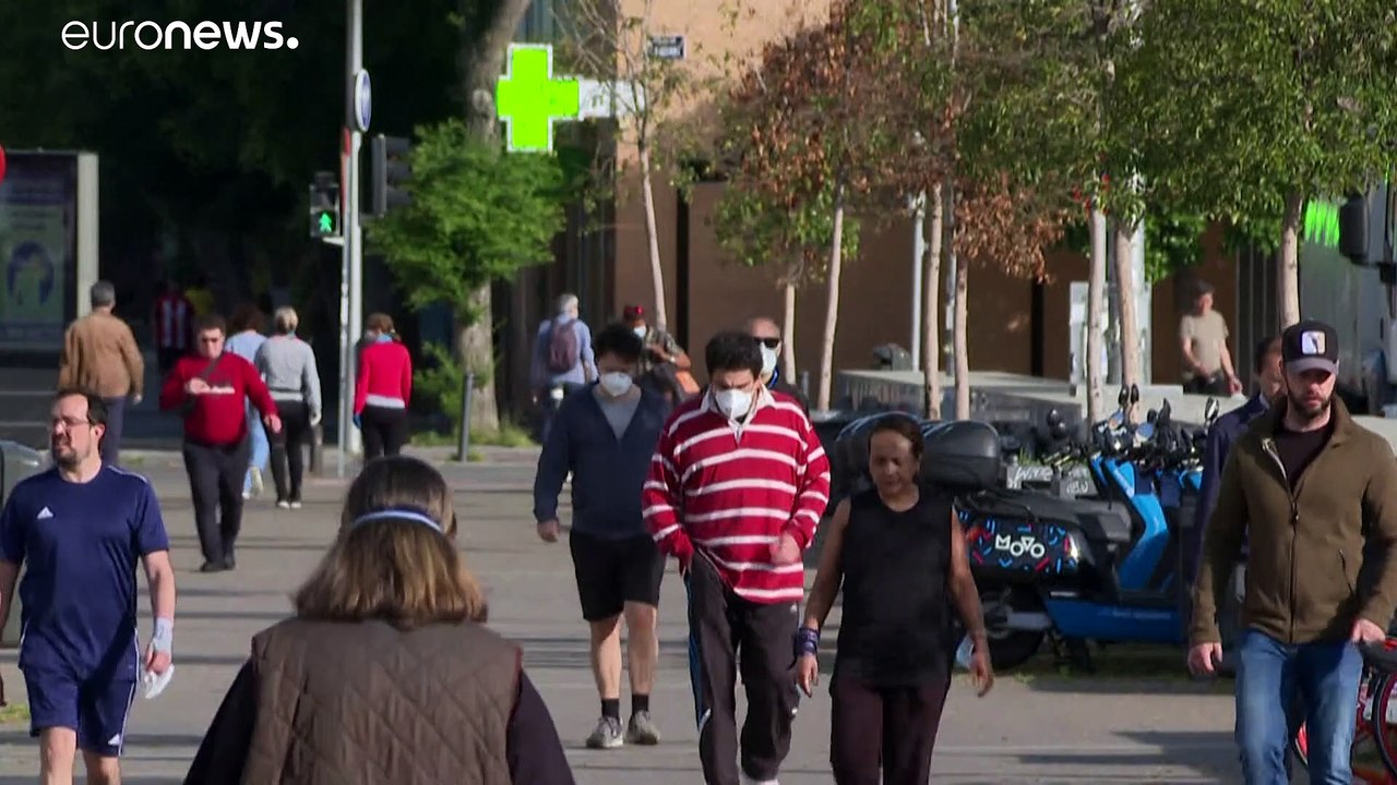 Primeira fase do alívio das medidas restritivas em Espanha