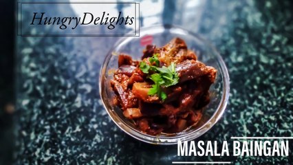 HOW TO MAKE MASALA BAINGAN (EGGPLANT) | EASY HOMEMADE RECIPE