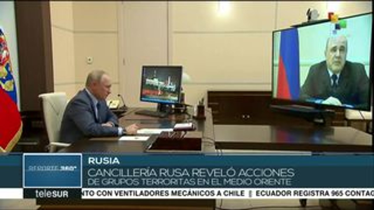 Rusia condena acciones violentas de terroristas durante la pandemia