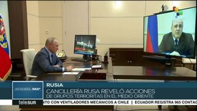 Rusia condena acciones violentas de terroristas durante la pandemia