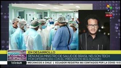 Nelson Teich renuncia como ministro de Salud de Brasil