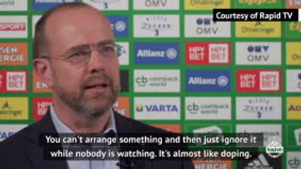 LASK need to be punished for rule break says Rapid president