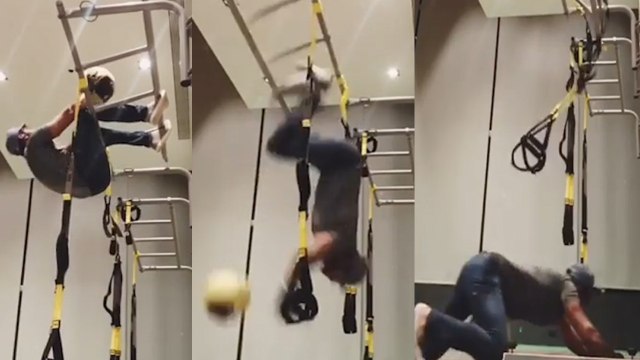 தலைகீழாக விழுந்த Victor Arun Vijay terrific workout | Mafia, Yennai Arindhal, Sinam